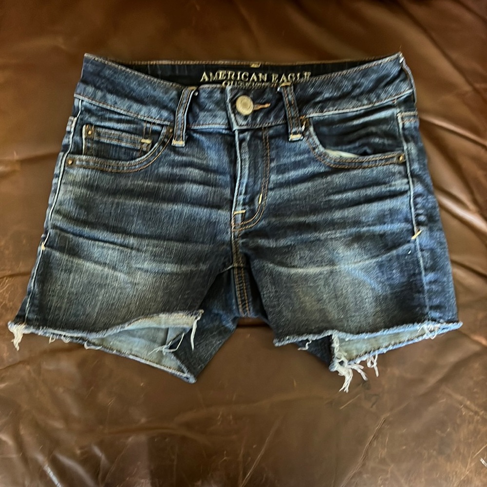 American eagle super stretch shorts